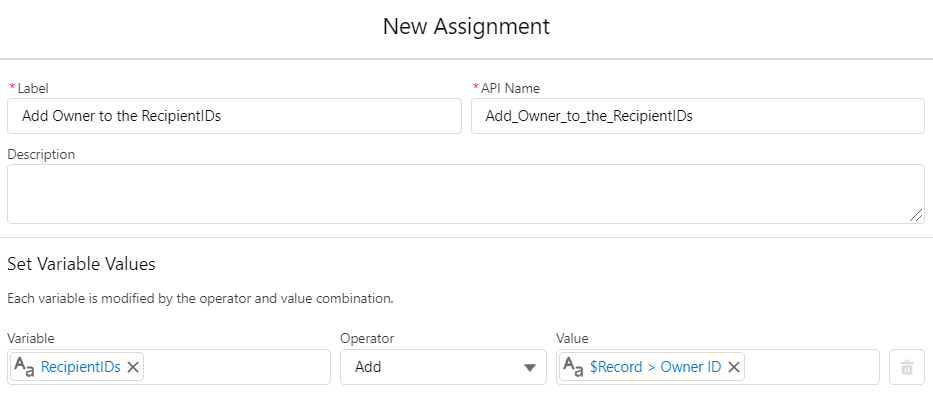 assigning the user Id to collection