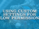 Using Custom Settings for Flow Permissions
