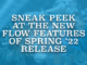 Sneak Peek At the New Flow Features of Spring '22 Release