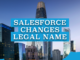 Salesforce Changes Legal Name