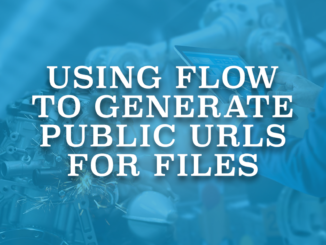 Using Flow to Generate Public URLs for Files