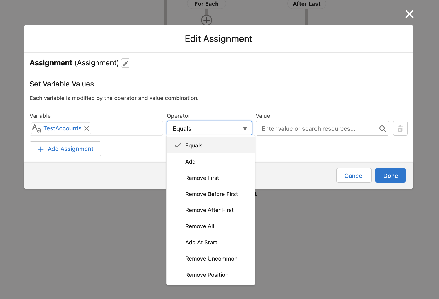 assignment group in salesforce