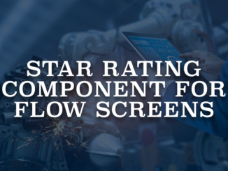 Star Rating Component for Flow Screens
