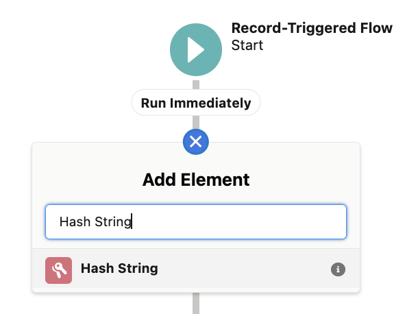 Hash String action to hash any string