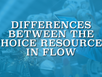 Differences Between the Choice Resources in Flow