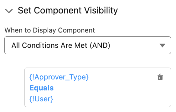 Component Visibility