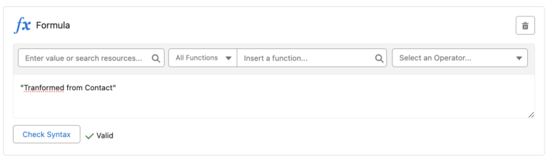 How to Use the Transform Element in Flow - Salesforce Time