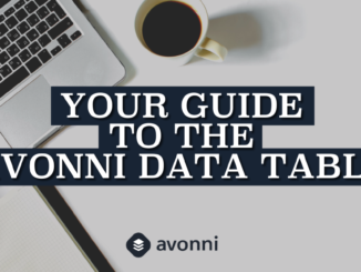Your Guide to the Avonni Data Table