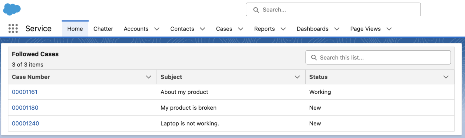 Followed Records List in Lightning Using Flow - Salesforce Time