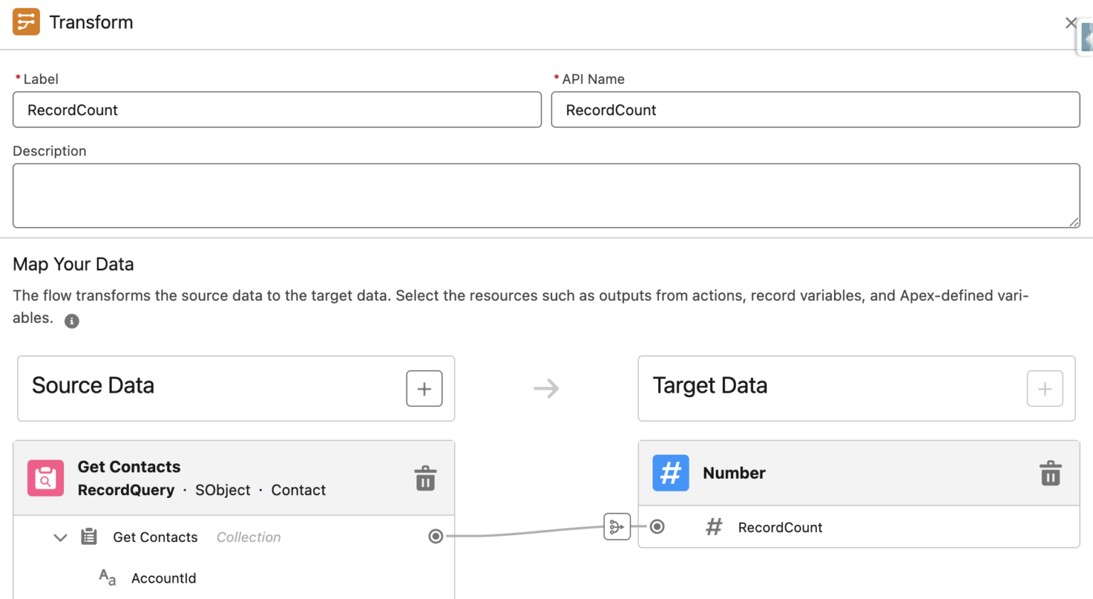 How to Use the Transform Element in Flow - Salesforce Time