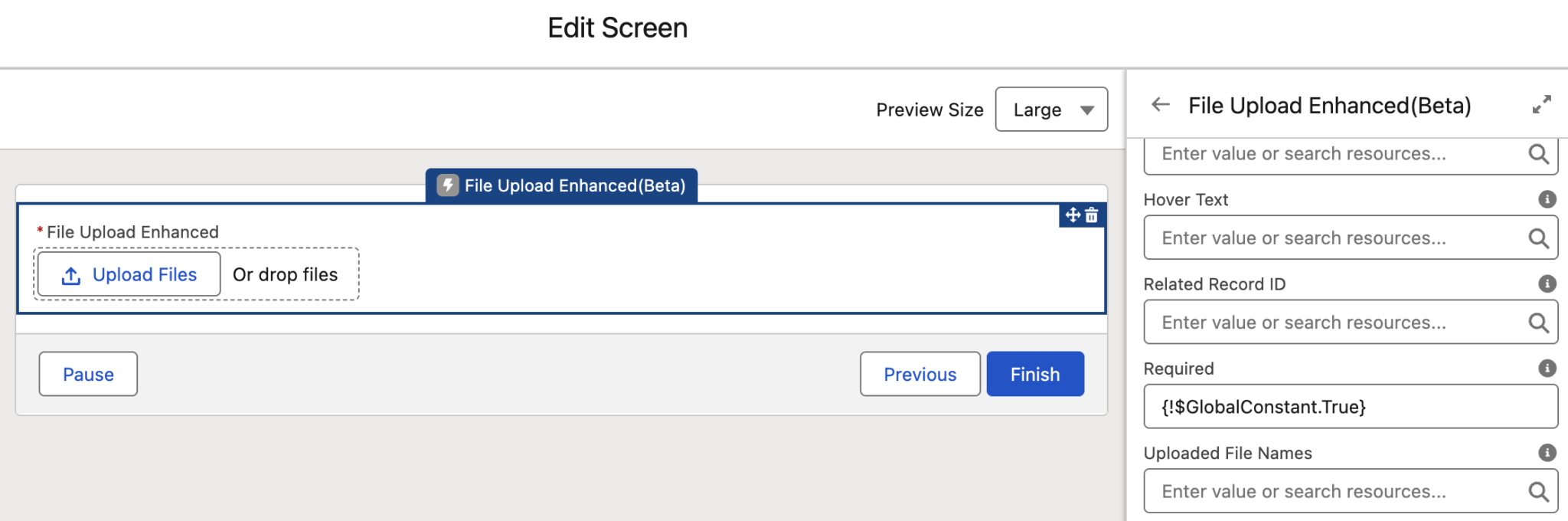 File Upload Enhanced