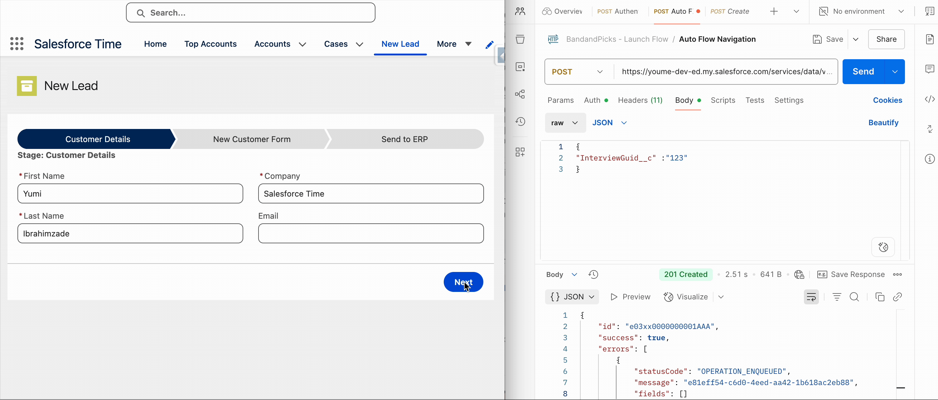 Auto Flow Navigation