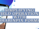 Simplifying Field Operations with SharinPix Forms
