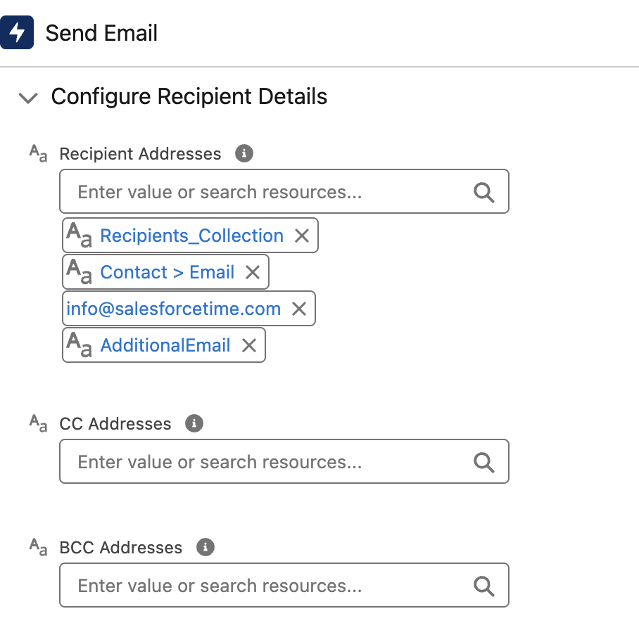 Send Email Action Enhancements