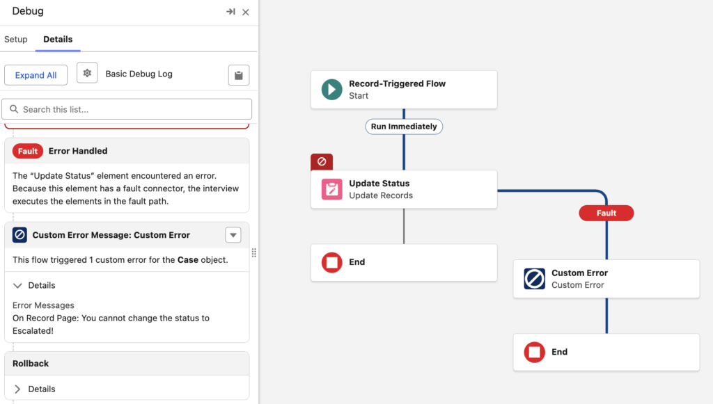 Display Clean Error Message in Record-Triggered Flow