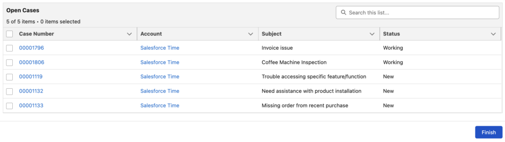Data Table with Clickable Name and Lookup Fields