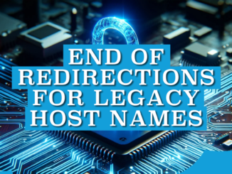 End of Redirections for Legacy Host Names