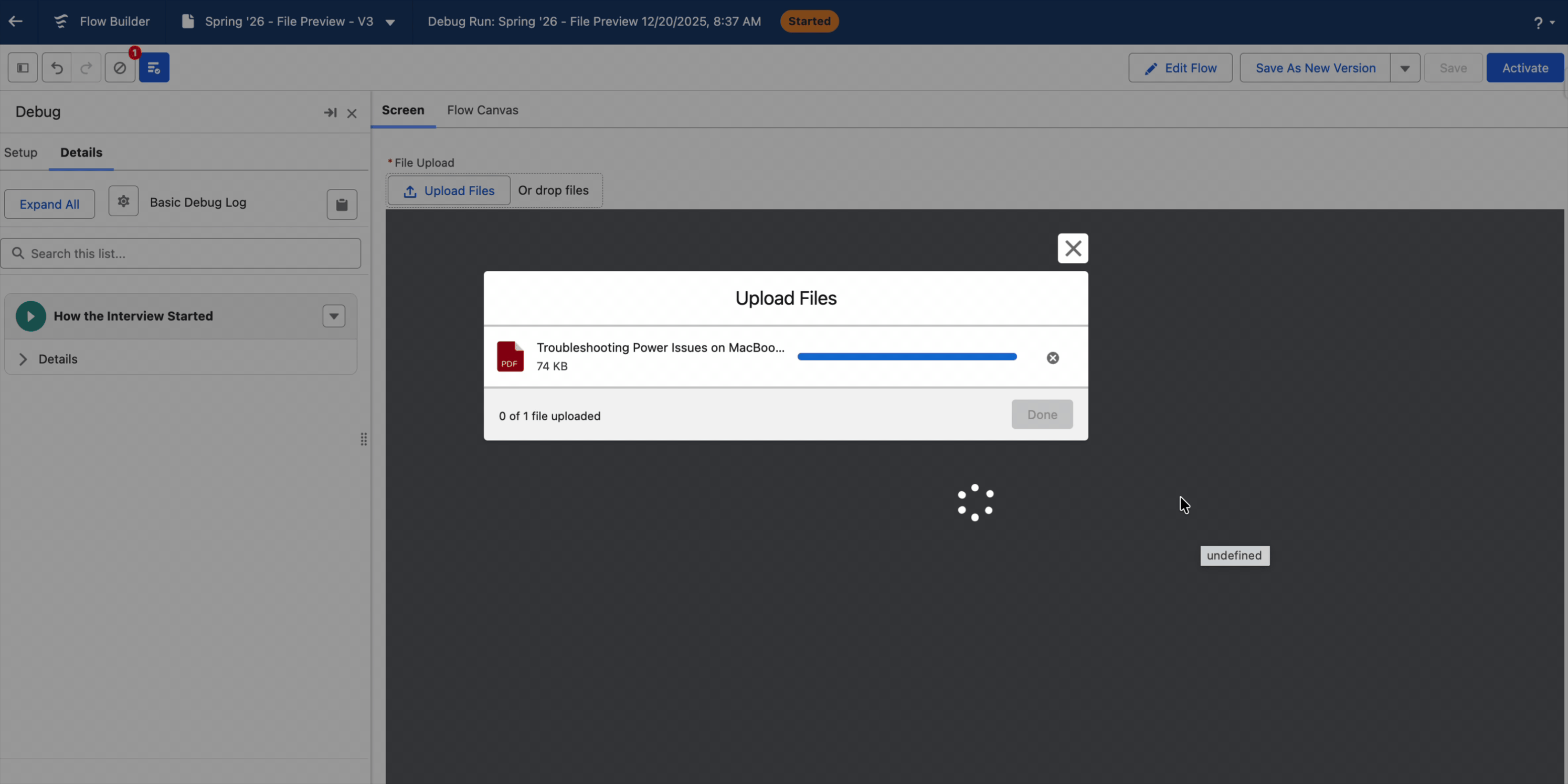 Reactive File Preview