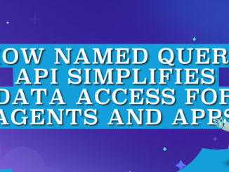 How Named Query API Simplifies Data Access for Agents and Apps