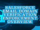 Salesforce Email Domain Verification Enforcement Overview