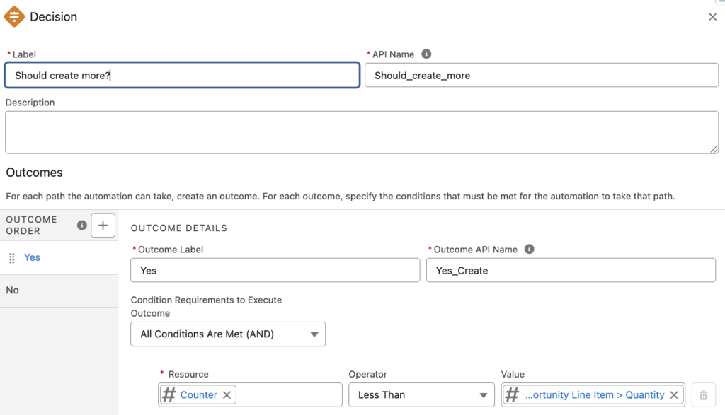 Decision to Create a Fake Loop