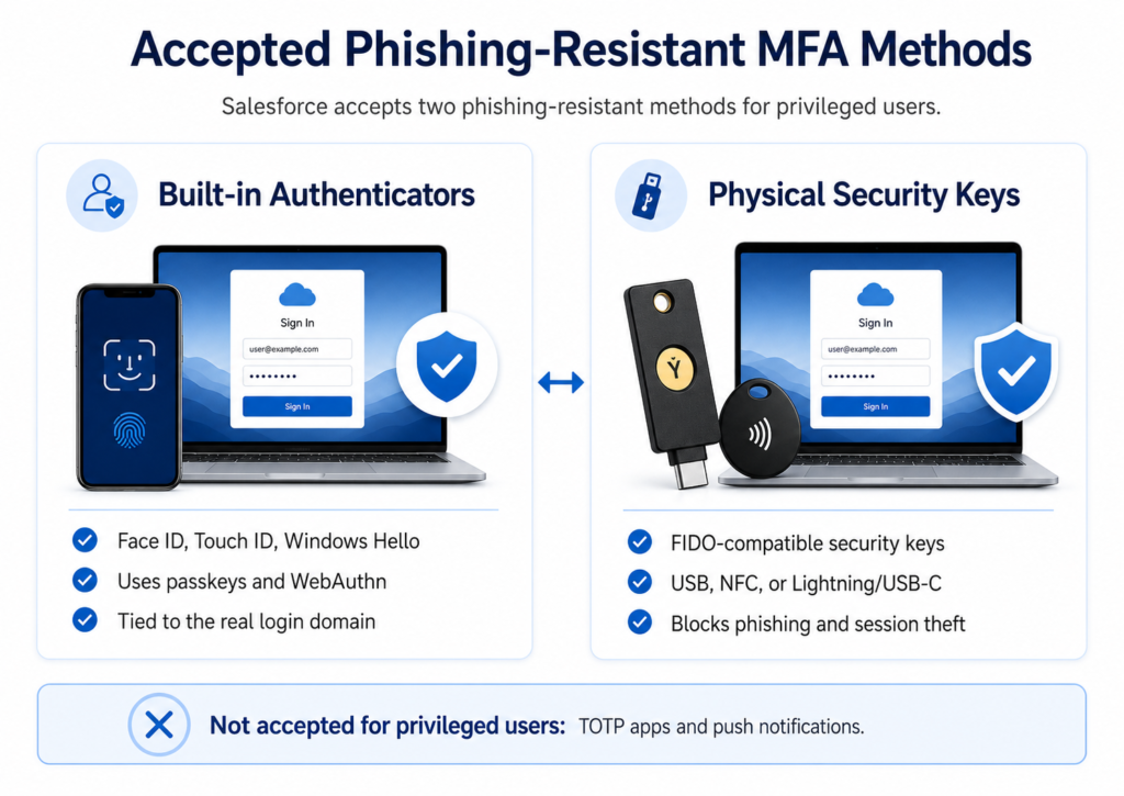 Phishing-Resistant MFA Methods