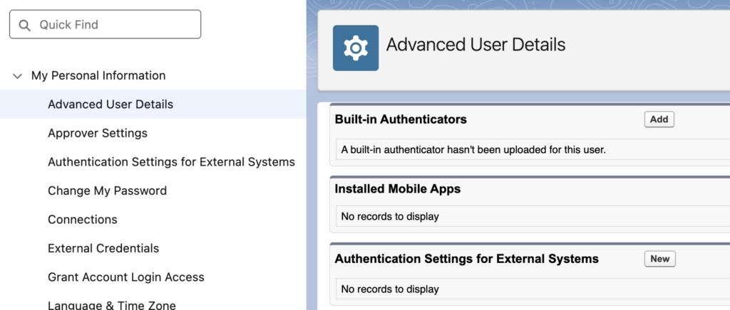Built-in Authenticators