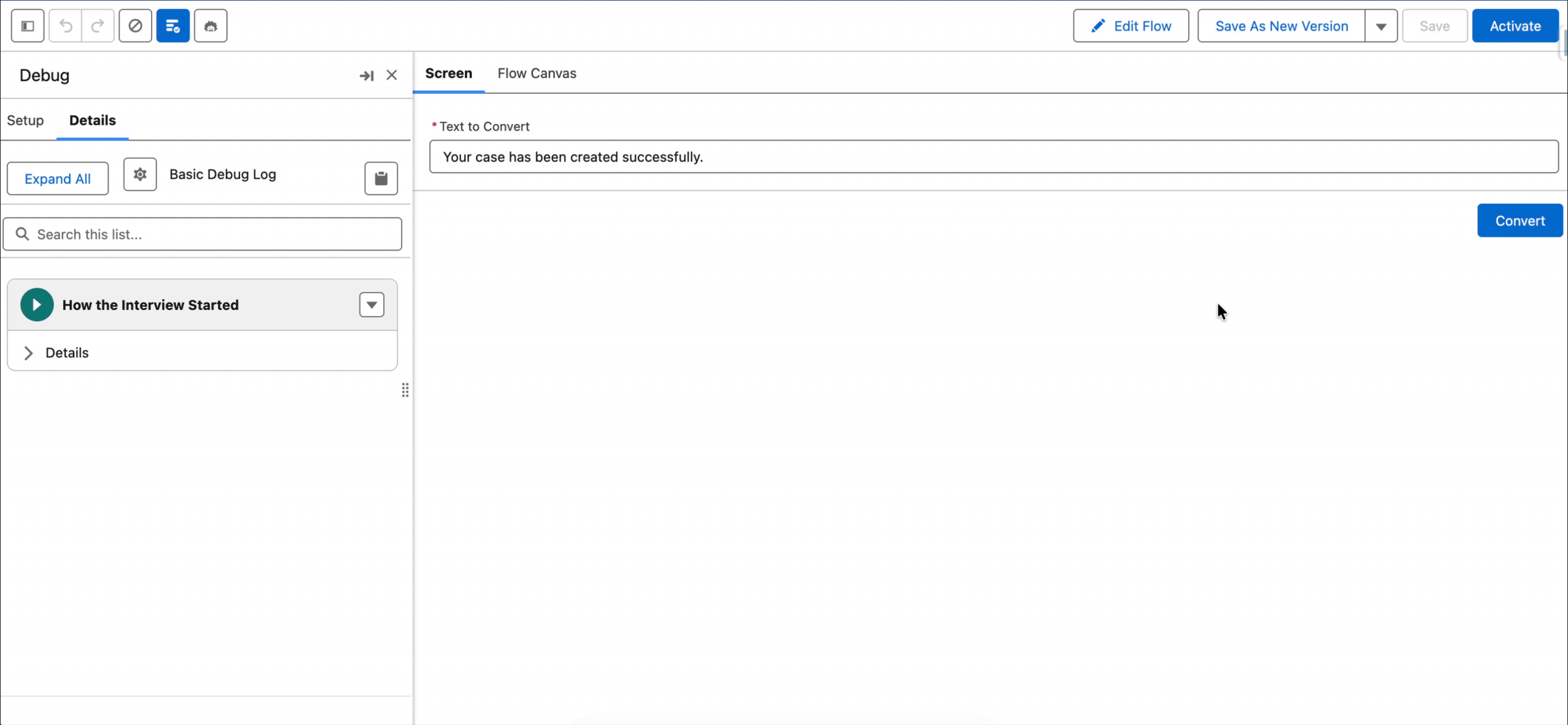 Standard Speech to Text and Text to Speech Actions in Flow