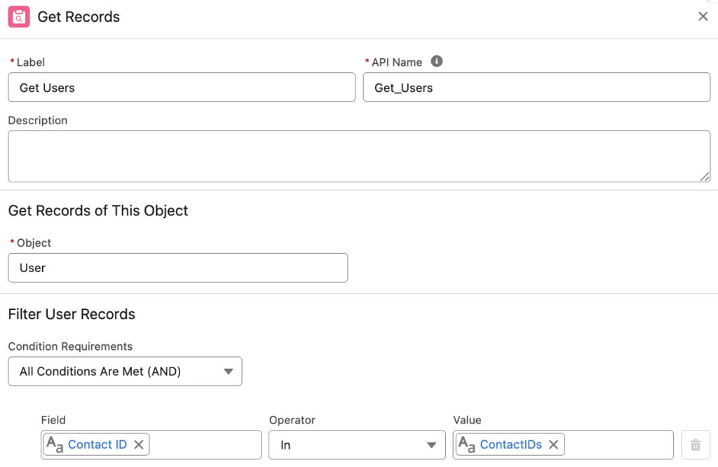 Get User Records