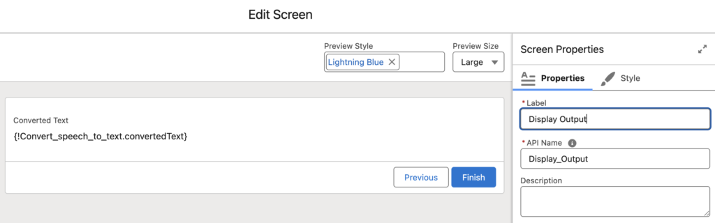Display Text