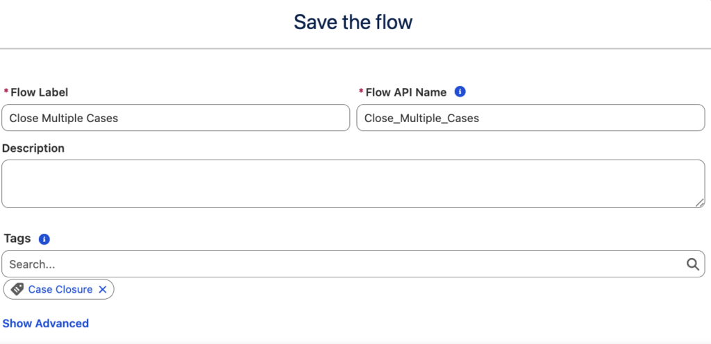 Apply Tags to Flows