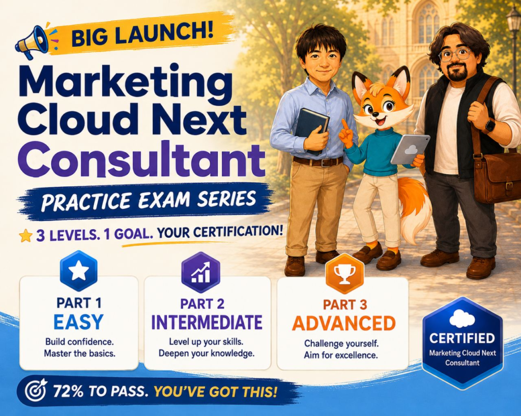 Salesforce Certified Marketing Cloud Next Consultant - Practice Exam Series