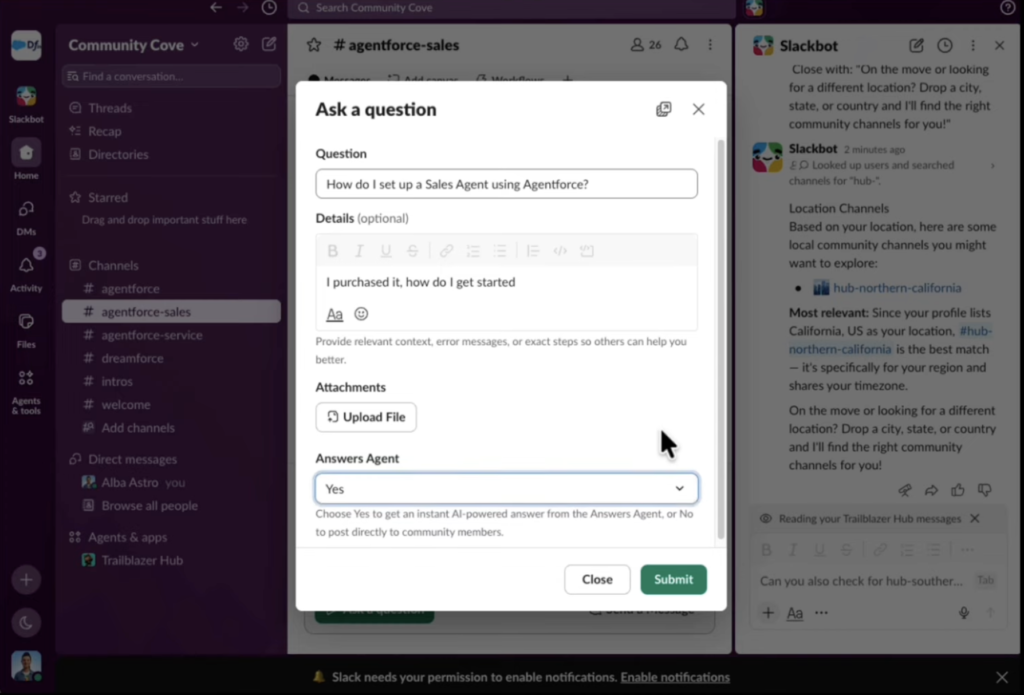 Trailblazer Community on Slack