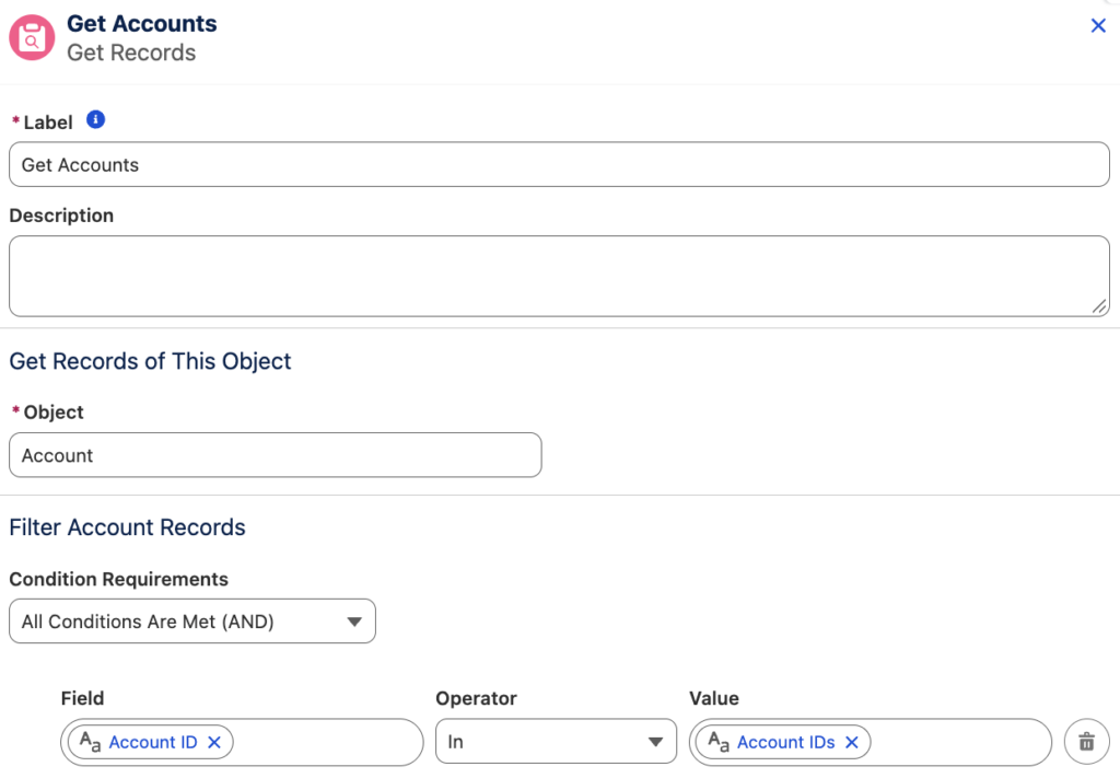 Get Account Records