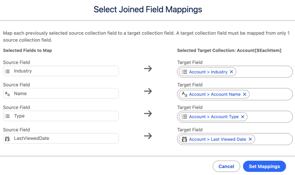 Mapping the Fields