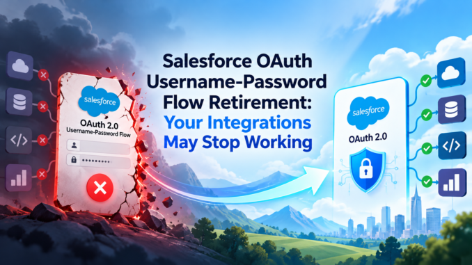 Salesforce OAuth Username-Password Flow Retirement