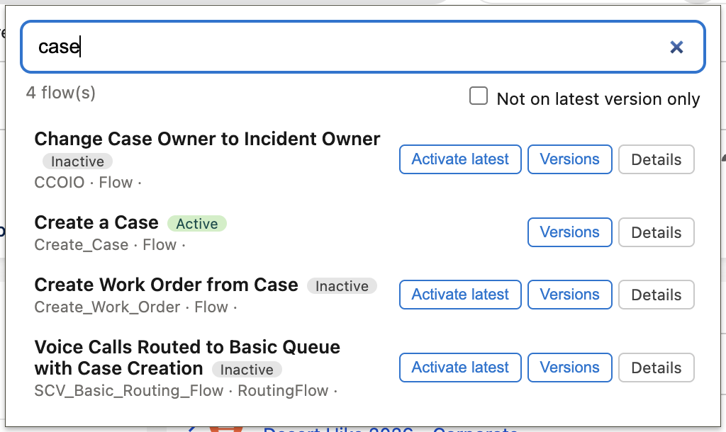 Flow Search