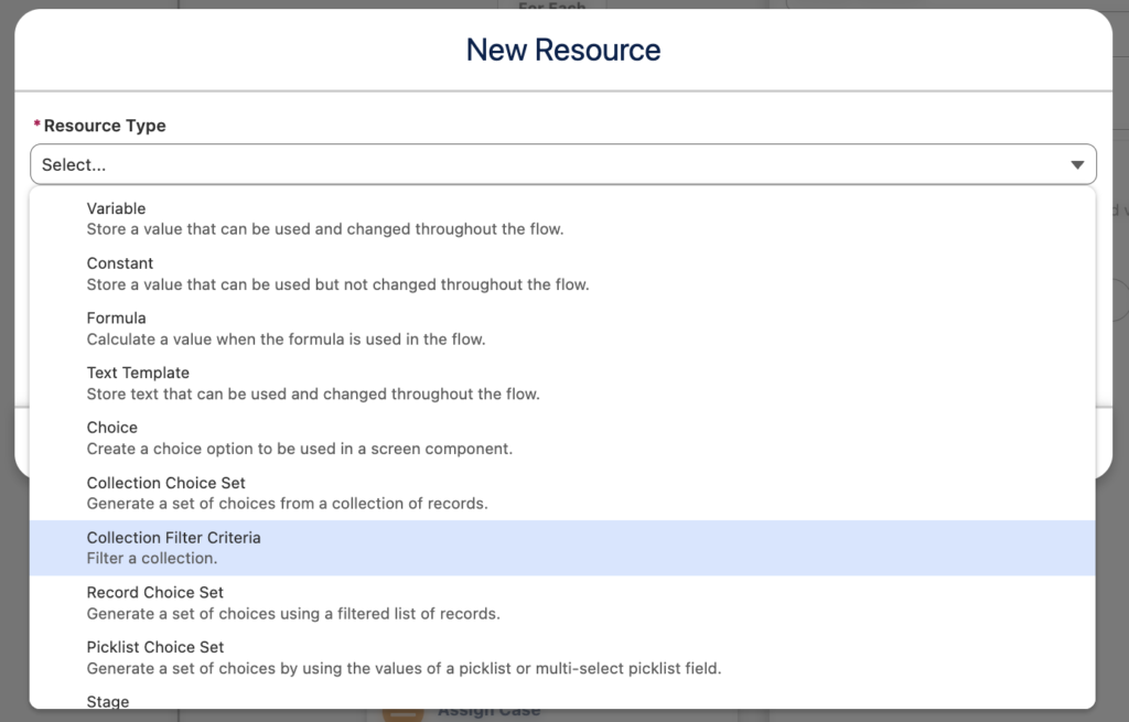 How to Create a Collection Filter Criteria Resource